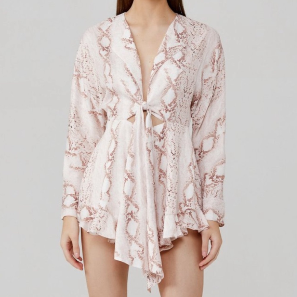 Significant Other Reflections Snake Romper